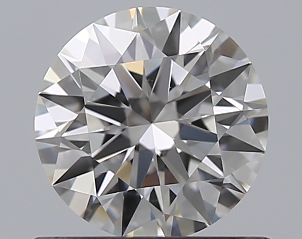 0.55 CaratF-VS1 EX Cut Round Diamond