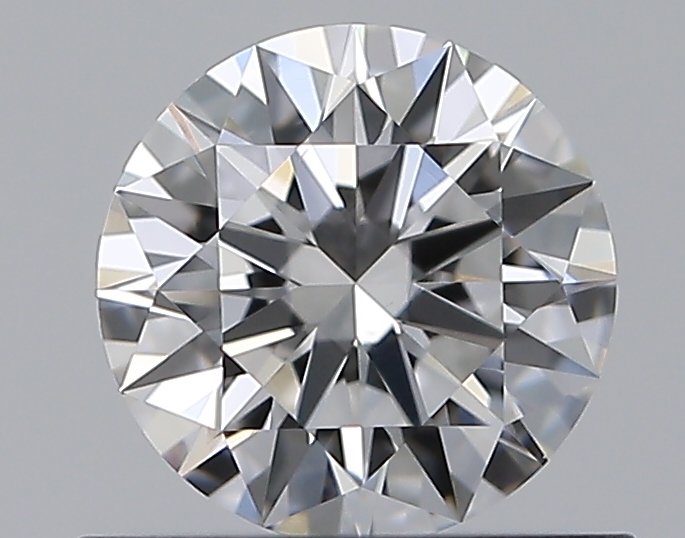 0.58 CaratE-VS1 EX Cut Round Diamond