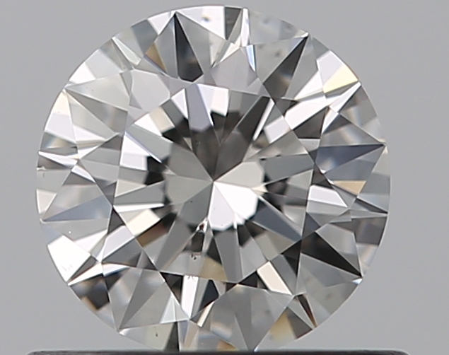0.58 CaratG-VS2 EX Cut Round Diamond