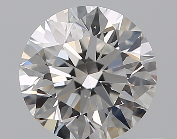 0.5 CaratF-VS2 EX Cut Round Diamond