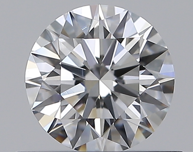 0.53 CaratF-VS1 EX Cut Round Diamond