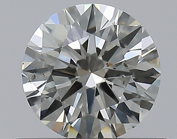 0.5 CaratI-SI1 EX Cut Round Diamond
