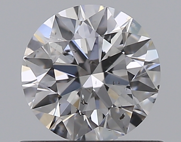 0.53 CaratD-SI2 EX Cut Round Diamond