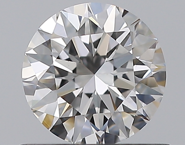 0.65 CaratF-VS1 EX Cut Round Diamond