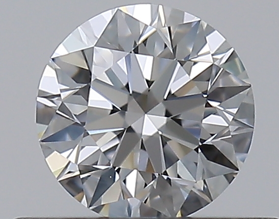 0.4 CaratF-VVS2 EX Cut Round Diamond
