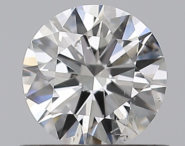 0.5 CaratH-SI2 EX Cut Round Diamond