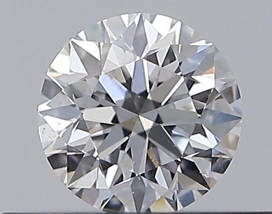 0.3 CaratD-SI1 EX Cut Round Diamond