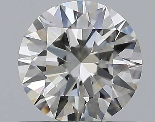 0.5 CaratI-VVS2 EX Cut Round Diamond
