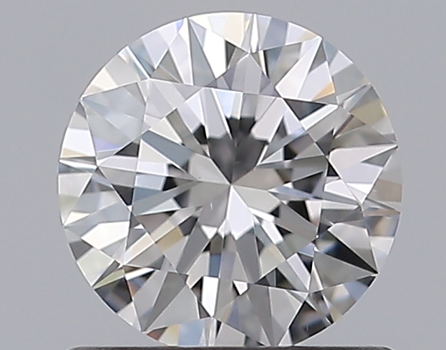 0.72 CaratE-VS2 EX Cut Round Diamond