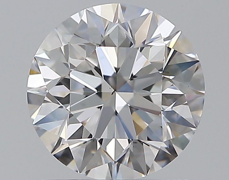 1.29 CaratE-VS2 EX Cut Round Diamond