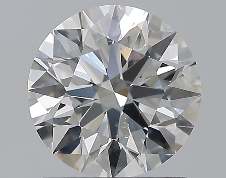 1.2 CaratG-SI1 EX Cut Round Diamond
