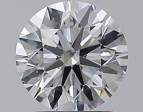 1.7 CaratD-VS2 EX Cut Round Diamond