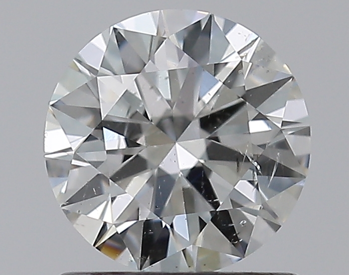 0.9 CaratH-SI2 EX Cut Round Diamond