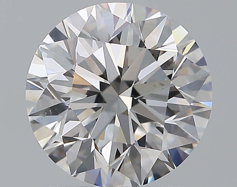 1.8 CaratD-SI1 EX Cut Round Diamond