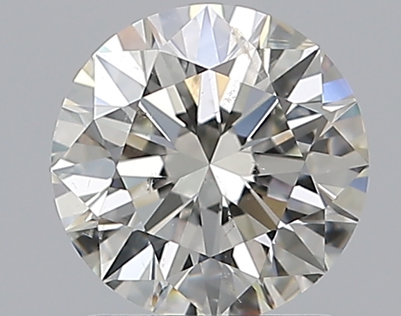 1.3 CaratJ-SI2 EX Cut Round Diamond