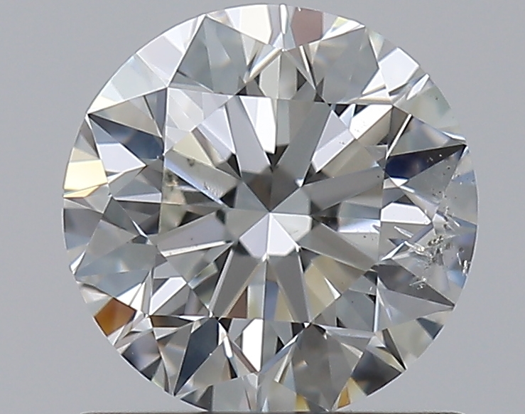 0.92 CaratH-SI2 EX Cut Round Diamond