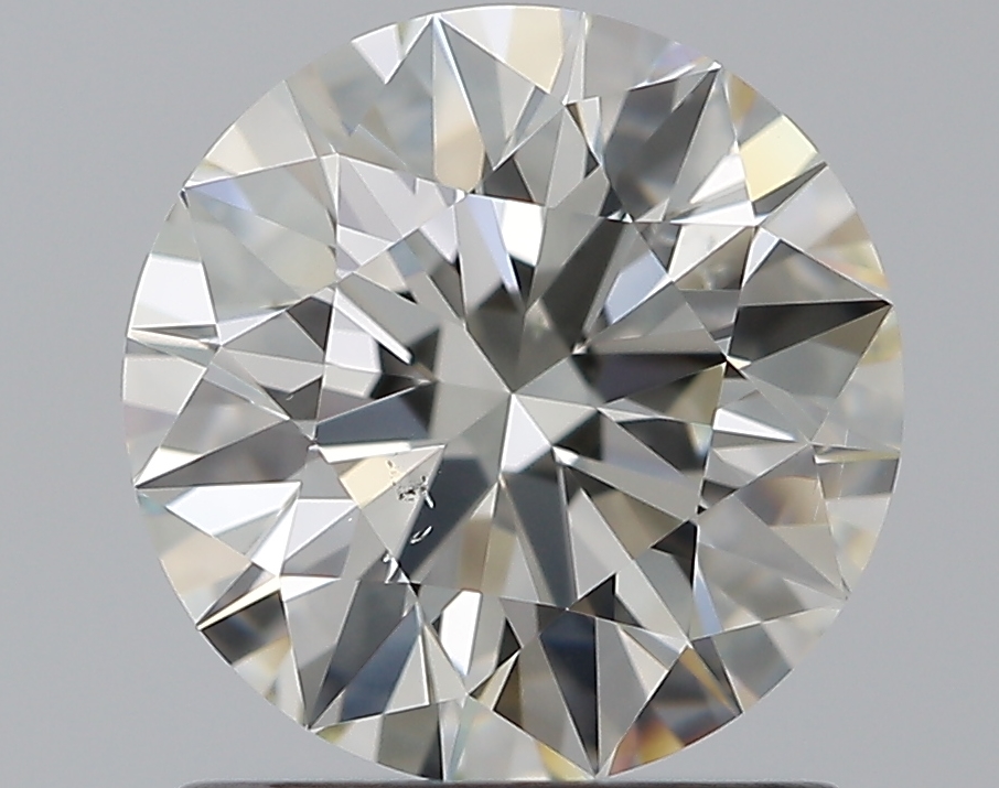 1.29 CaratJ-SI1 EX Cut Round Diamond