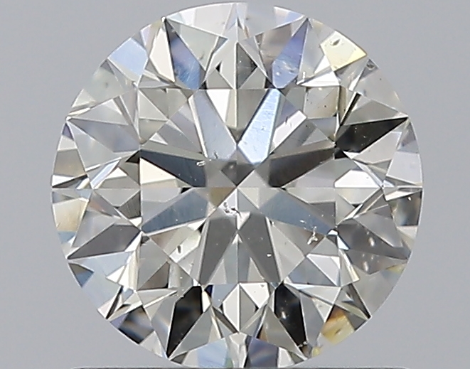 0.96 CaratK-SI2 EX Cut Round Diamond