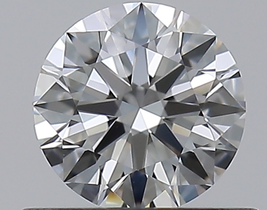 0.52 CaratH-VVS1 EX Cut Round Diamond