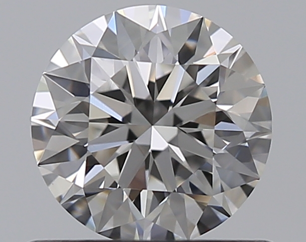 0.6 CaratF-VS1 EX Cut Round Diamond