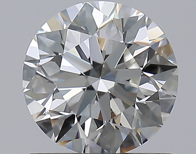 0.9 CaratH-VS1 EX Cut Round Diamond