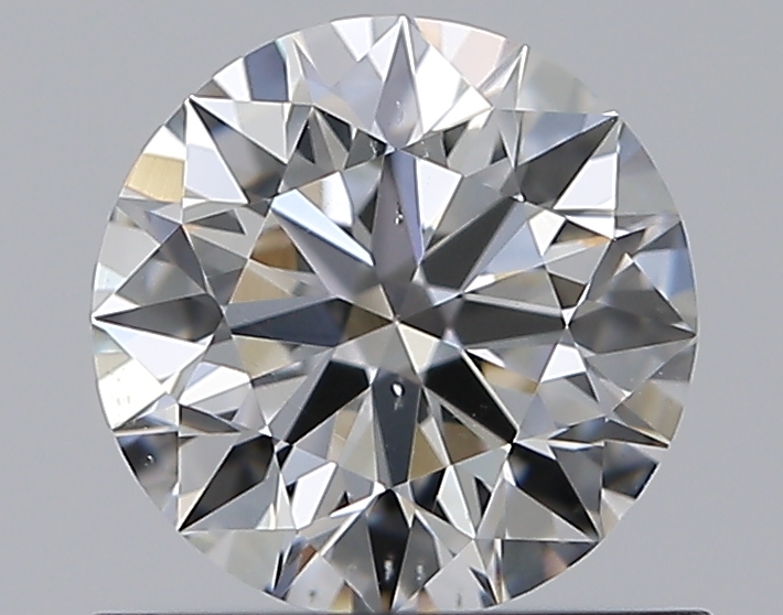 0.71 CaratG-SI1 EX Cut Round Diamond