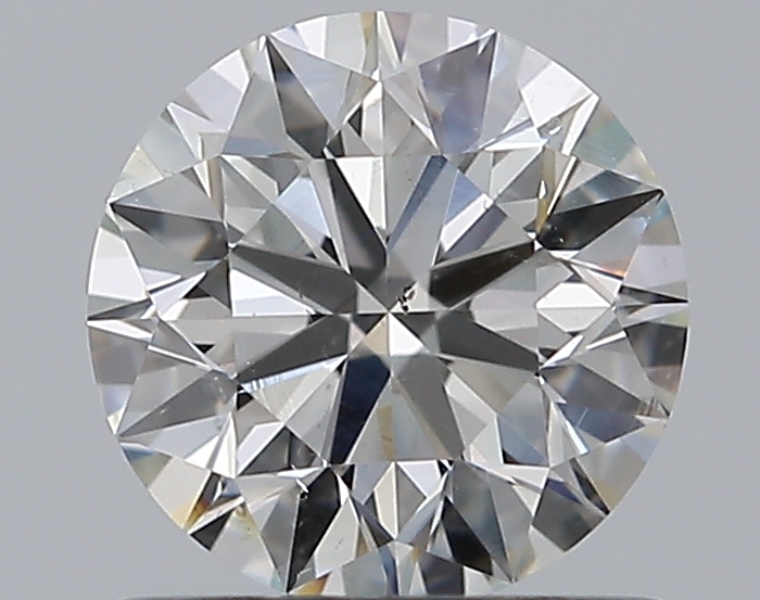 0.82 CaratH-SI2 EX Cut Round Diamond