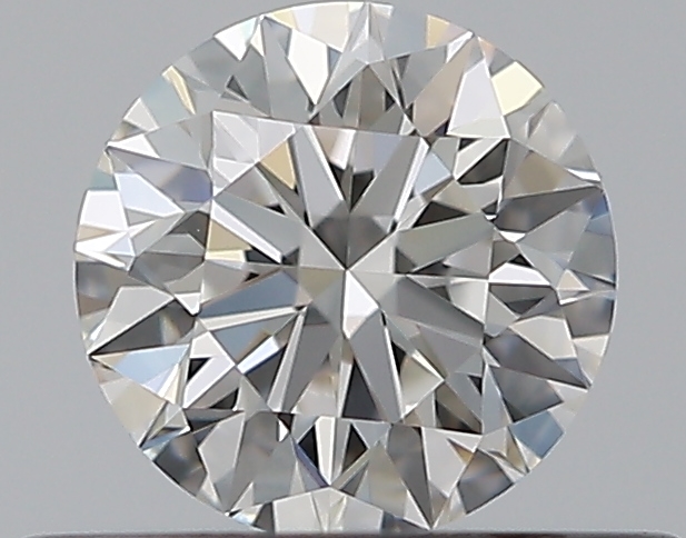 0.41 CaratF-VVS1 EX Cut Round Diamond
