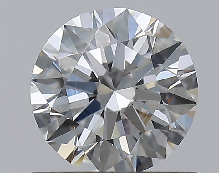 0.7 CaratG-VS2 EX Cut Round Diamond