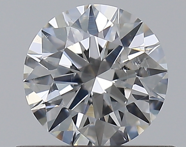 0.51 CaratF-SI2 EX Cut Round Diamond