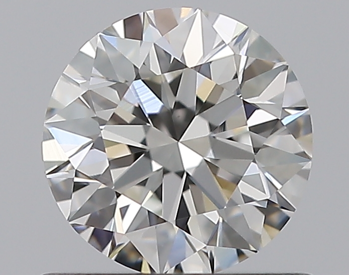 0.76 CaratH-VS1 EX Cut Round Diamond