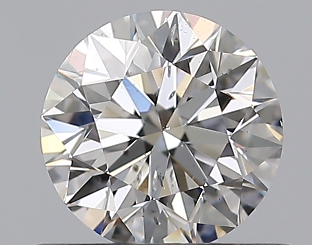 0.5 CaratG-SI2 EX Cut Round Diamond