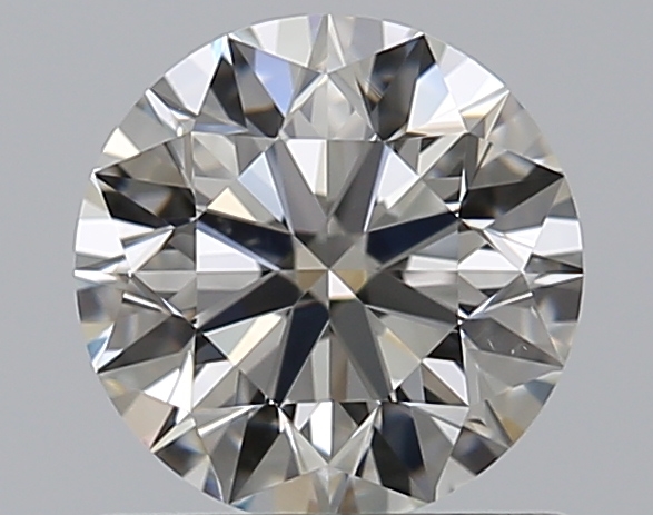 0.73 CaratI-VS2 EX Cut Round Diamond