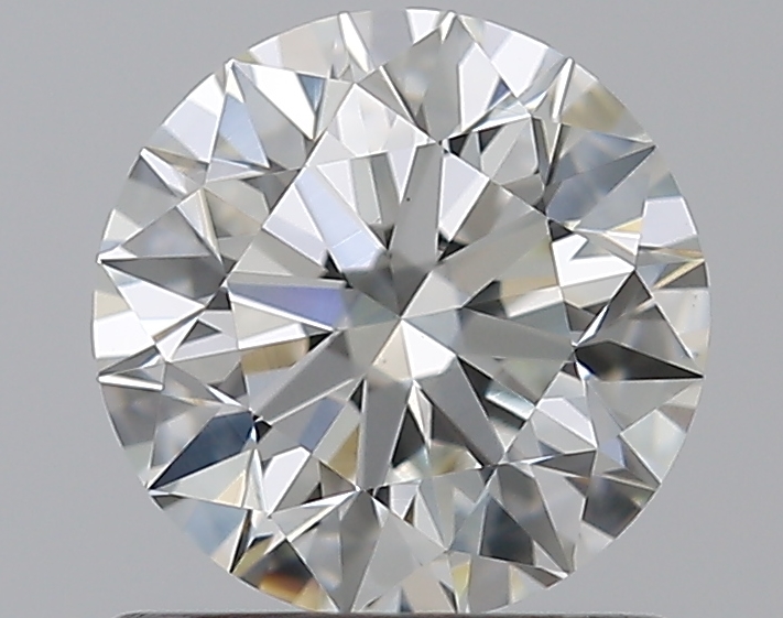 0.9 CaratI-VS1 EX Cut Round Diamond