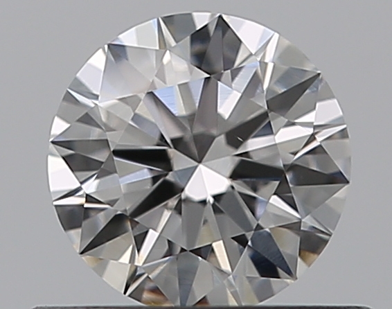 0.5 CaratF-VS1 EX Cut Round Diamond