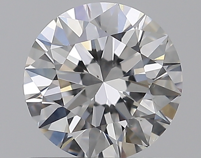 0.7 CaratF-SI1 EX Cut Round Diamond