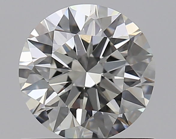0.77 CaratJ-VS1 EX Cut Round Diamond