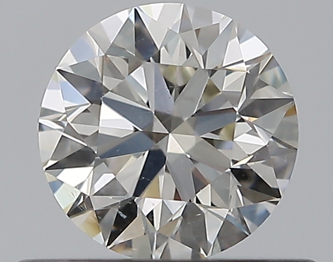 0.5 CaratJ-SI1 EX Cut Round Diamond