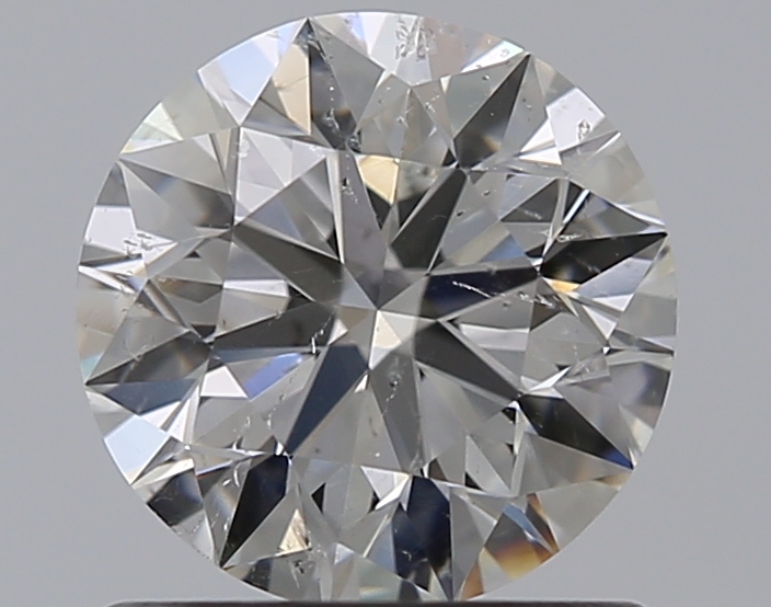 0.9 CaratG-SI2 EX Cut Round Diamond