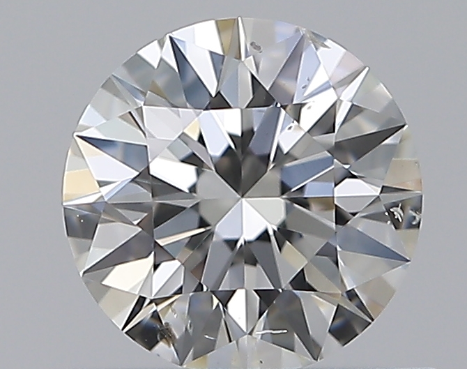 0.57 CaratH-SI2 EX Cut Round Diamond