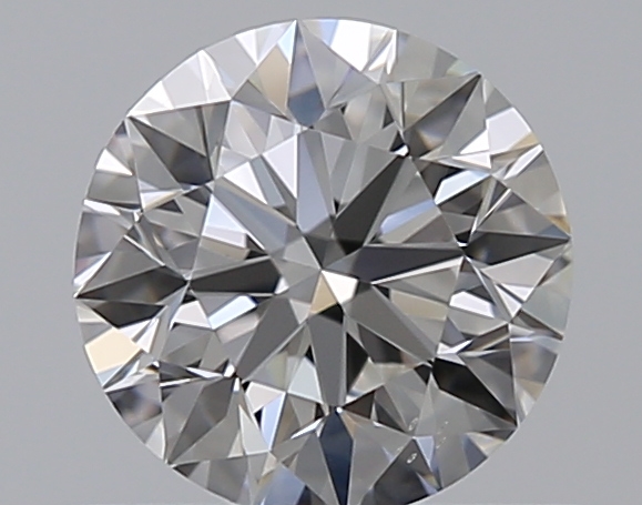 0.5 CaratF-VS2 EX Cut Round Diamond