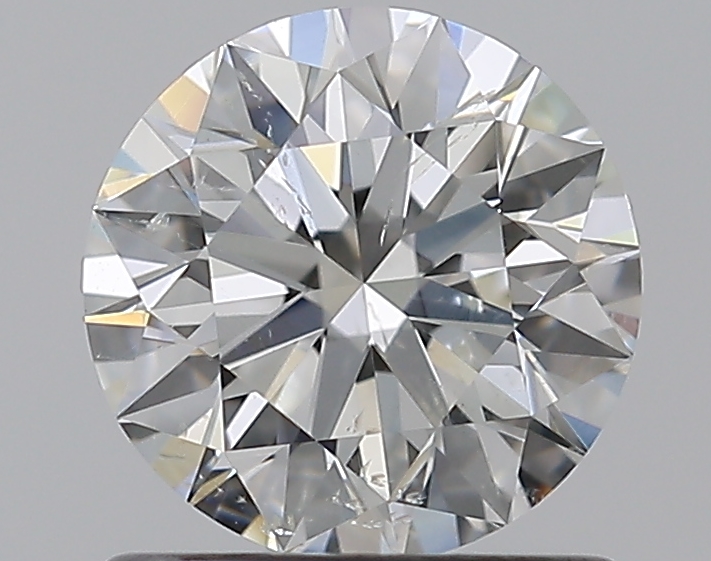 0.9 CaratH-SI2 EX Cut Round Diamond