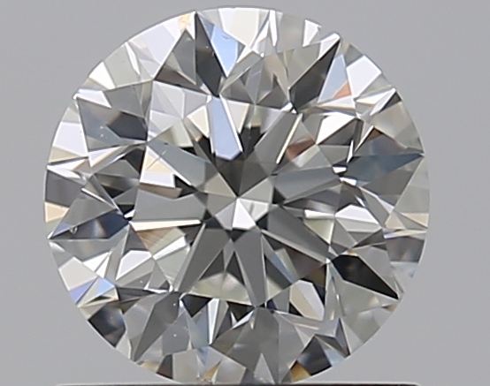 0.9 CaratI-SI1 EX Cut Round Diamond