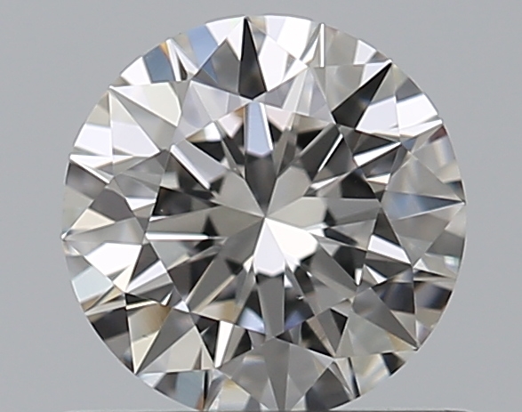 0.53 CaratF-VS1 EX Cut Round Diamond
