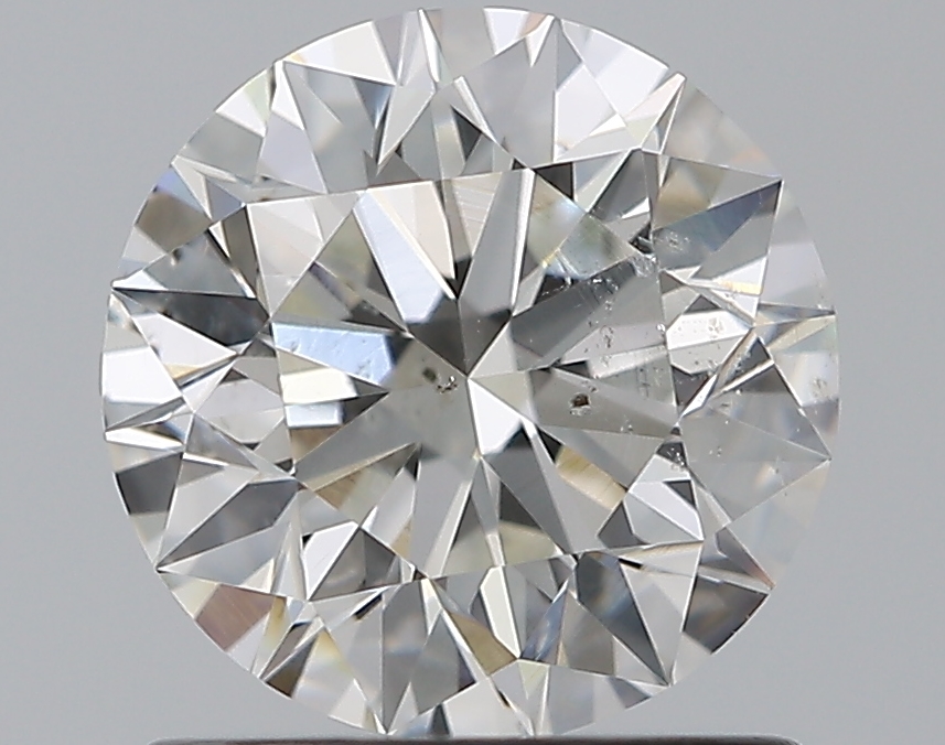 1.1 CaratG-SI2 EX Cut Round Diamond