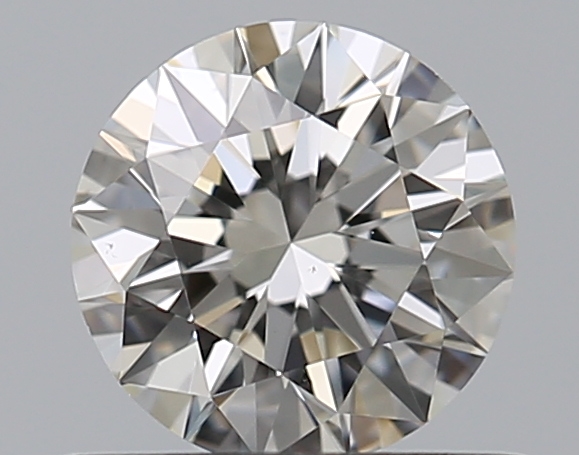 0.5 CaratI-VS2 EX Cut Round Diamond