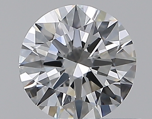 0.5 CaratG-VS2 EX Cut Round Diamond