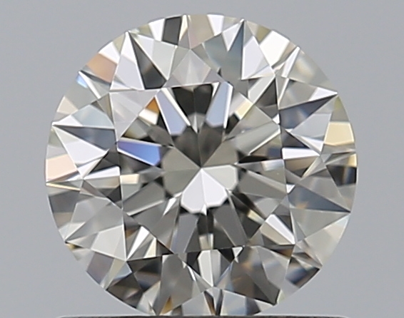 0.71 CaratJ-VVS1 EX Cut Round Diamond