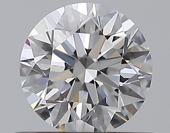 0.5 CaratD-VVS1 EX Cut Round Diamond