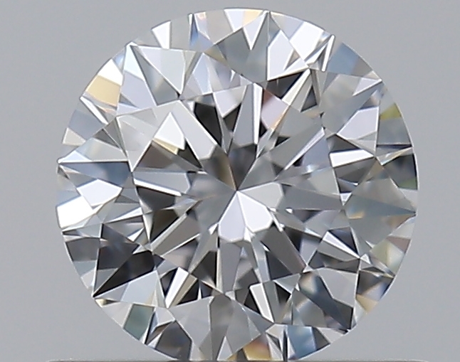 0.59 CaratE-IF EX Cut Round Diamond